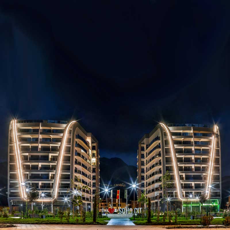 Апартаменты в центре г.Бар, комплекс Soho City