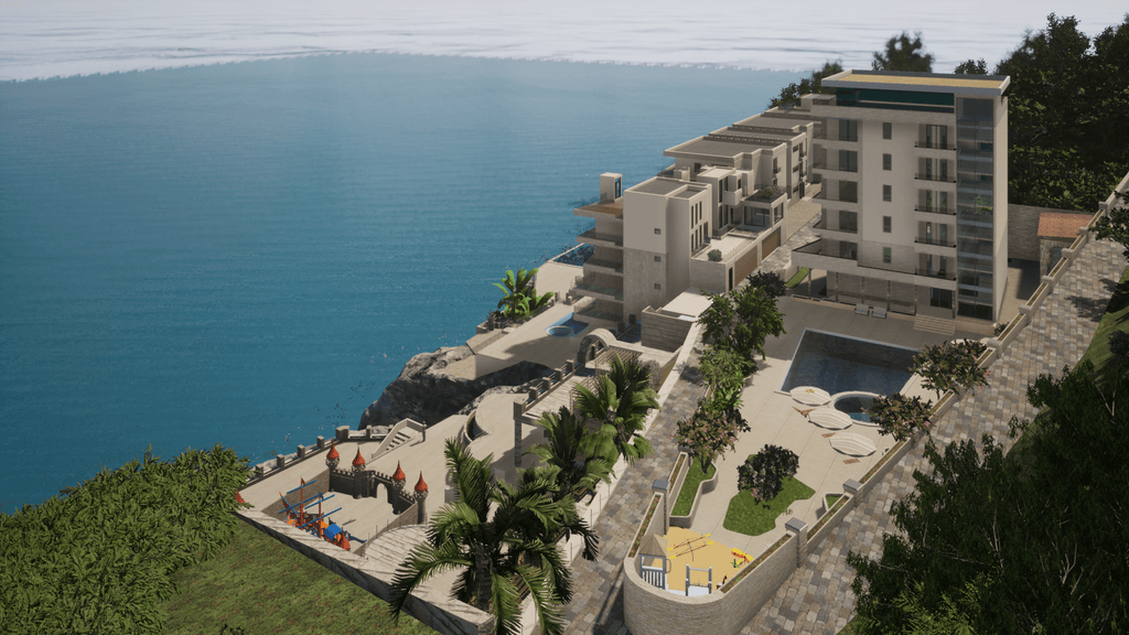 Проект 5-звёздочного апарт-комплекса на первой линии моря